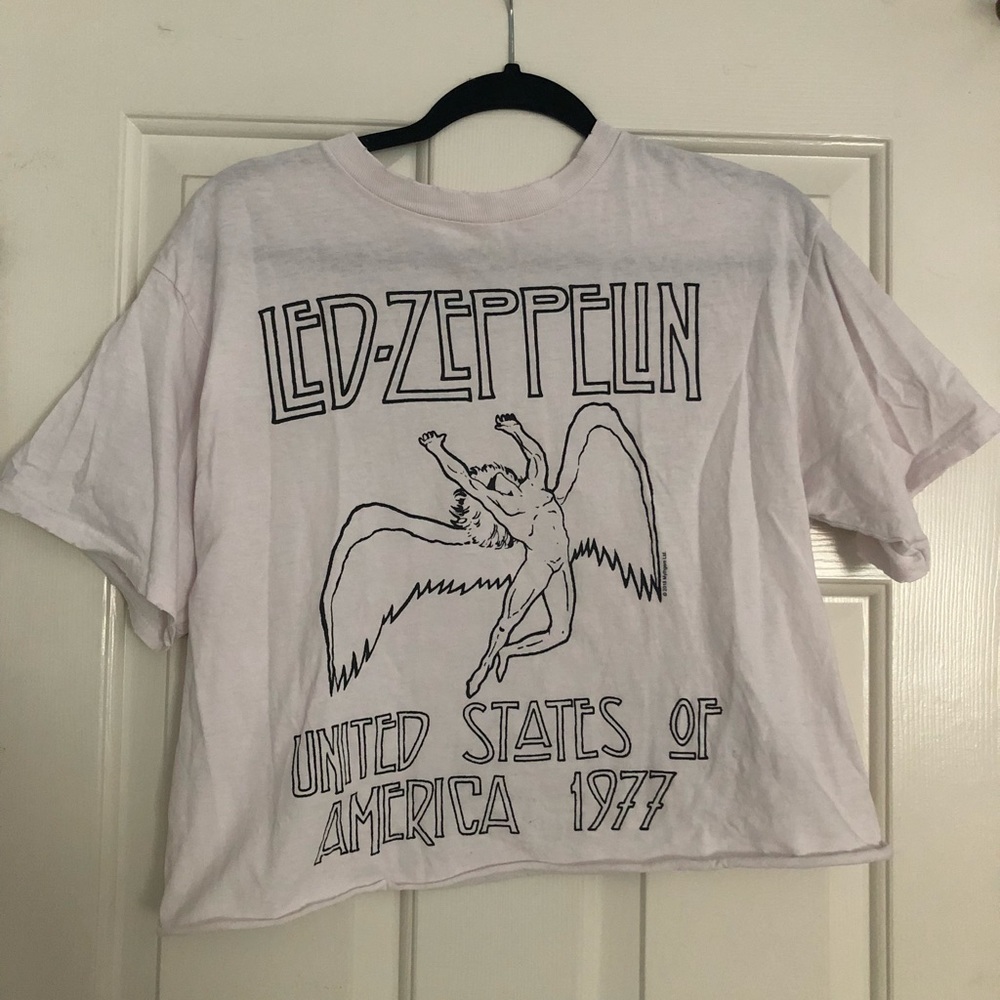 Led Zeppelin Cropped Tee